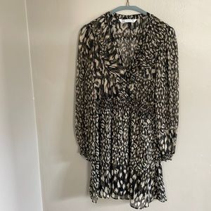 ZARA animal print dress